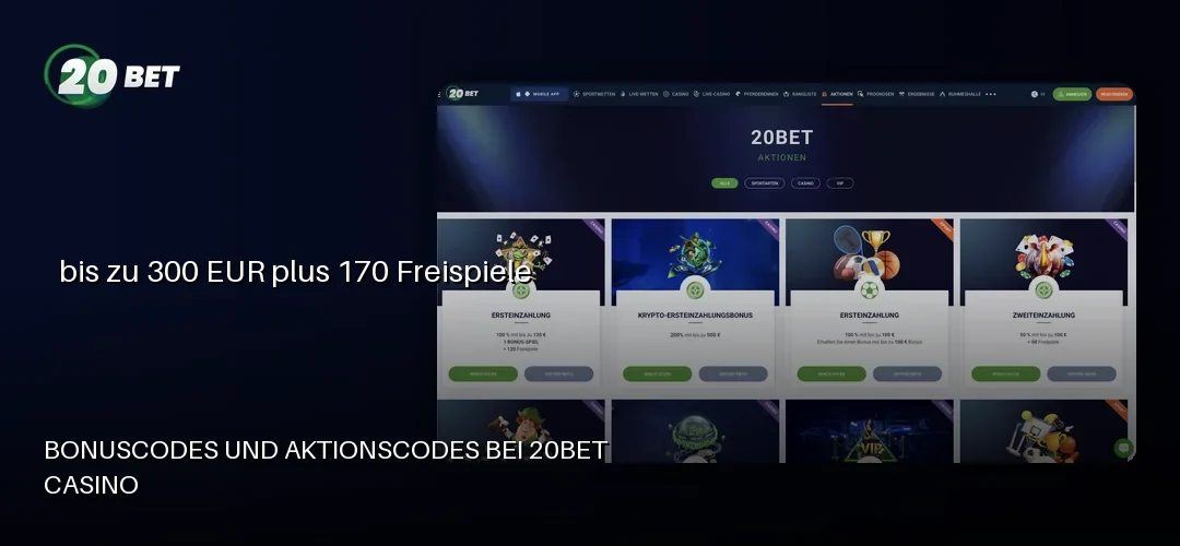 20bet Casino promotional banner
